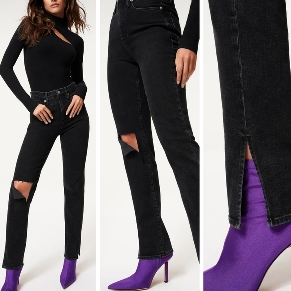 Good American Denim - 𝅺GOOD American Good Boy Jeans NWT